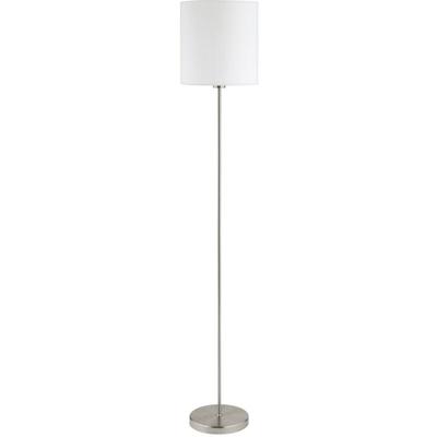Eglo - Stehlampe Pasteri, 1 flammige Textil Stehleuchte, Standleuchte aus Stahl und Stoff, Farbe: Image