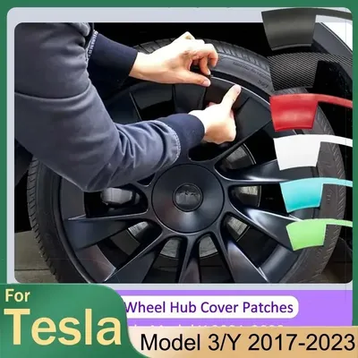 For Tesla Model Y 2024 20/21 Inches Hub Caps Patch Luminous Wheel Cover Car ABS Wheel Protector