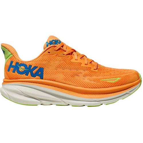 HOKA Herren Laufschuhe CLIFTON 9, Größe 49 ⅓ in Orange