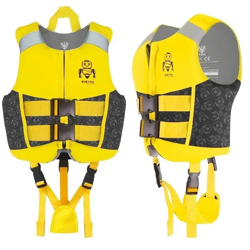 Neopren-Schwimmweste für Kinder, Schwimmweste für Jungen und Mädchen, Surfwesten, Driften, Flotation, Schwimmhilfe Image