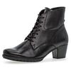 Schnürstiefelette GABOR "Palma", Damen, Gr. 35, schwarz, Nappaleder, unifarben, klassisch, Schuhe, mit Innenreißverschluss