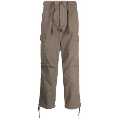 Logo-patch Drawstring Cargo Trousers