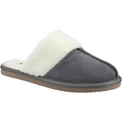Hush Puppies Damen/Damen Arianna Wildleder Hausschuhe (Grau) Image