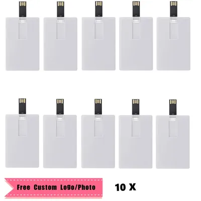 10PCS/lot Custom LOGO 8GB 4GB Free Customized Pen Drive Personalized As Your Logo Photo Design