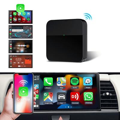 Carlinkit Carplay Wireless Adapter Plug and Play Wireless Connection OTA Upgrade 2.4G5Ghz Carpla Adapter Mini Box