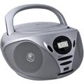 Schaub Lorenz Radio CD Portatile Argento con Lettore MP3 USB Radio UKW e AUX-In