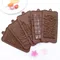 1pc Stampo per cioccolato Stampo in silicone 3D Dubai Stampo per cioccolato Stampo per barretta di cioccolato Stampo per caramelle Fondente Strumenti di cottura Accessori da cucina