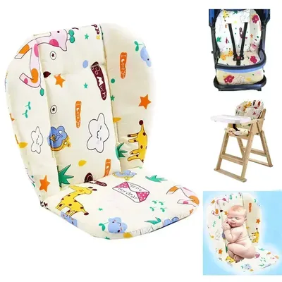 Baby Cushion for High Chair, Baby Stroller Seat Cushion, Cute Animal Pattern Cushion Soft