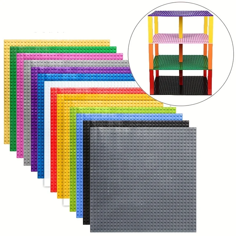Piastra di base 32*32 punti Base bifacciale Building Blocks Piastra di base Mattoni Mattoni classici Giocattoli per bambini Compatibile con i blocchi di marca