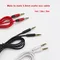 Male to male 3.5mm audio aux cable 1m 35 jack to 3.5 mm jack Car aux cable for iPhone headphone