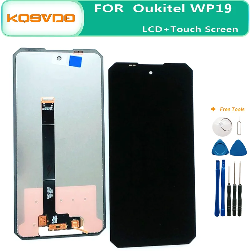 New Original OUKITEL WP19 PRO LCD Display+Touch Screen Digitizer Repair Replacement Accessories For OUKITEL WP19 Smart Phone
