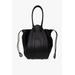 1dr-fold M-shoulder Bag With Maxi Embossed Logo - Black - DIESEL Shoulder Bags