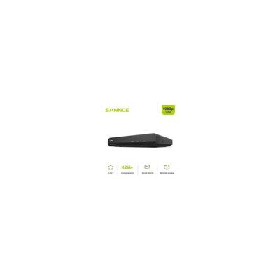 Sannce - 4-Kanal-1080P-Full-HD-Hybrid-Digitalvideorecorder 5-in-1-DVR unterstützt tvi ahd cvi cvbs