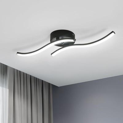 Goeco - LED-Deckenleuchte, 12 w, 1300 lm, moderne Acryl-Deckenleuchte, 6500 k kaltweißes Licht, Image
