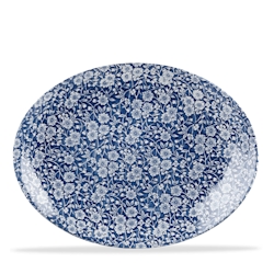Churchill Super Vitrified Vintage Prints Victorian Calico Prague Orbit Platte Oval 31,7X25,5Cm, 6 Stück Prag Viktoria-Kaliko Oval Image