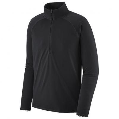 Patagonia - Capilene Midweight Zip Neck - Kunstfaserunterwäsche Gr M schwarz