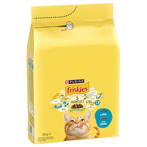 3kg PURINA Friskies Adult Katze mit Thunfisch und Gemüse Katzenfutter trocken