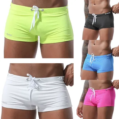 Männer Bademode Low Rise Schwimmen Briefs Herren Badehose Strand Shorts Männlichen Surfen Badeanzug Badeanzüge Bademode