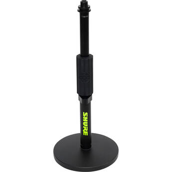 Shure by Gator Desktop Microphone Stand with 6" Round Base (Black) SH-DESKTOP1