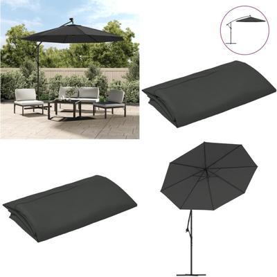 Ersatzbezug für Ampelschirm Anthrazit 350 cm - Ersatzstoff - Ersatzstoffe - Home & Living Image