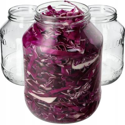 Weckgläser 2,5L, Einmachglas zum Einlegen, fi100 mm, Einmachgläser, Sturzglas, Vorratsglas, Gu Image