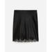 Gwen Lace-Trim Slip Skirt