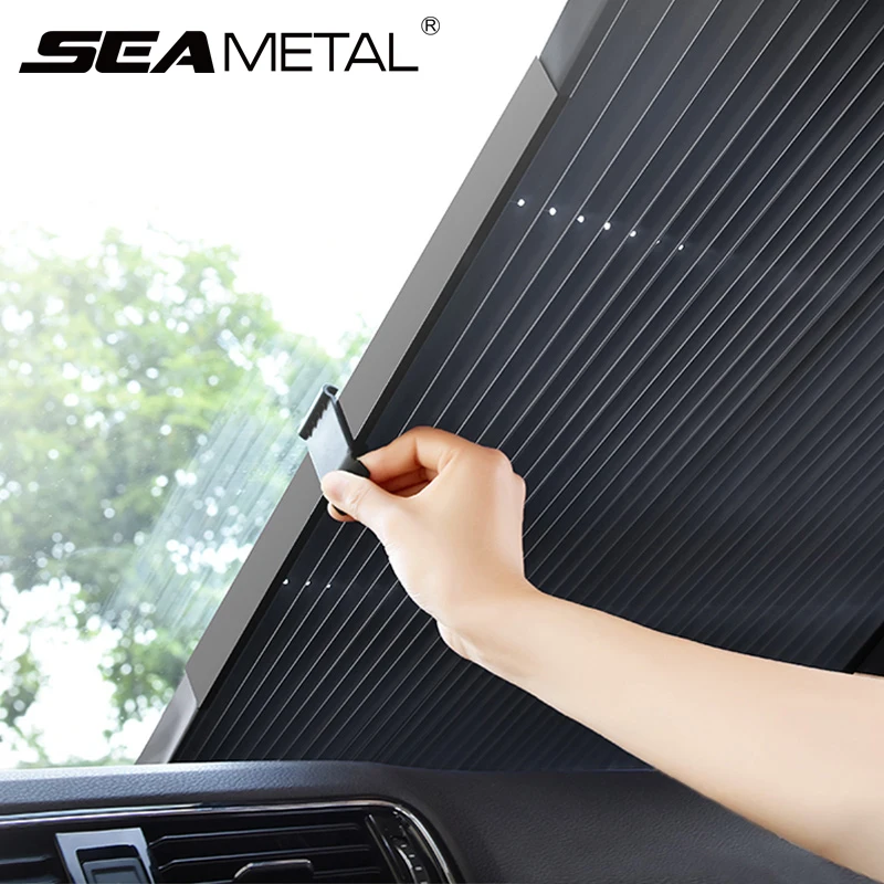 Protezione parasole per auto pieghevole Parasole automatico Lunotto anteriore posteriore Visiera parasole Winshield Coperture parasole Prevenzione UV per SUV per auto