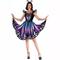 Schmetterling Faschingskostüme Kleid Stirnband Erwachsene Damen Lustiges Kostüm Party Karneval Einfaches Karnevalskostüm