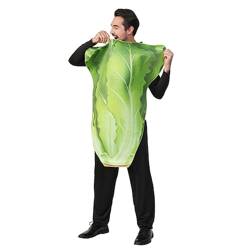 Karnevalskostüm Gemüse Tomate Kartoffel Karneval Cosplay Kostüm Lustige Kostüme Cosplay Erwachsene Herren Damen Karneval Maskerade Leistung Party Halloween Einfaches Karnevalskostüm Verkleiden Image