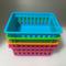 TEMU Colorful Desk Organizer Set For Office Supplies - Pencil, Marker & Stationery Storage Baskets - 4/6/8 Pack Options Desk Organizers And Accessories Office Supplies And Accessories For Desk
