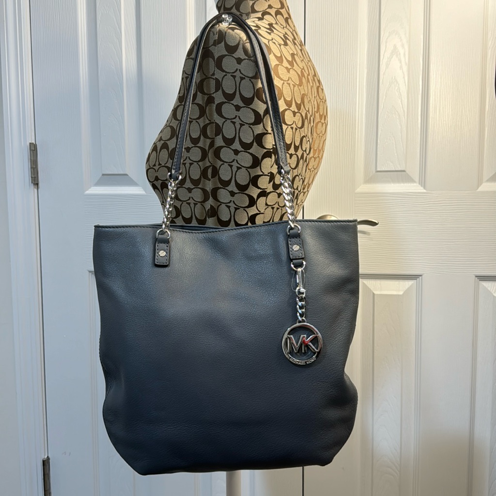Michael Kors Bags | Beautiful Gray Michael Kors Shoulder Handbag Nwot | Color: Gray | Size: Os