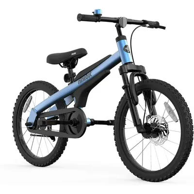 Ninebot 18" Kids Bike Ages 5-10, w/Aerospace Aluminum Frame, Enclosed Chain, Shock Absorbing