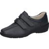 Klettschuh WALDLÄUFER "KYA", Damen, Gr. 6 (39), blau (dunkelblau, struktur), Nappaleder, sportlich, Schuhe, Slipper, Bequemschuh in Komfortweite H (= sehr weit)