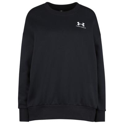 Under Armour - Women's Essential Fleece OS Crew - Pullover Gr XXL schwarz