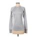 Nike Active T-Shirt: Gray Activewear - Women's Size Small