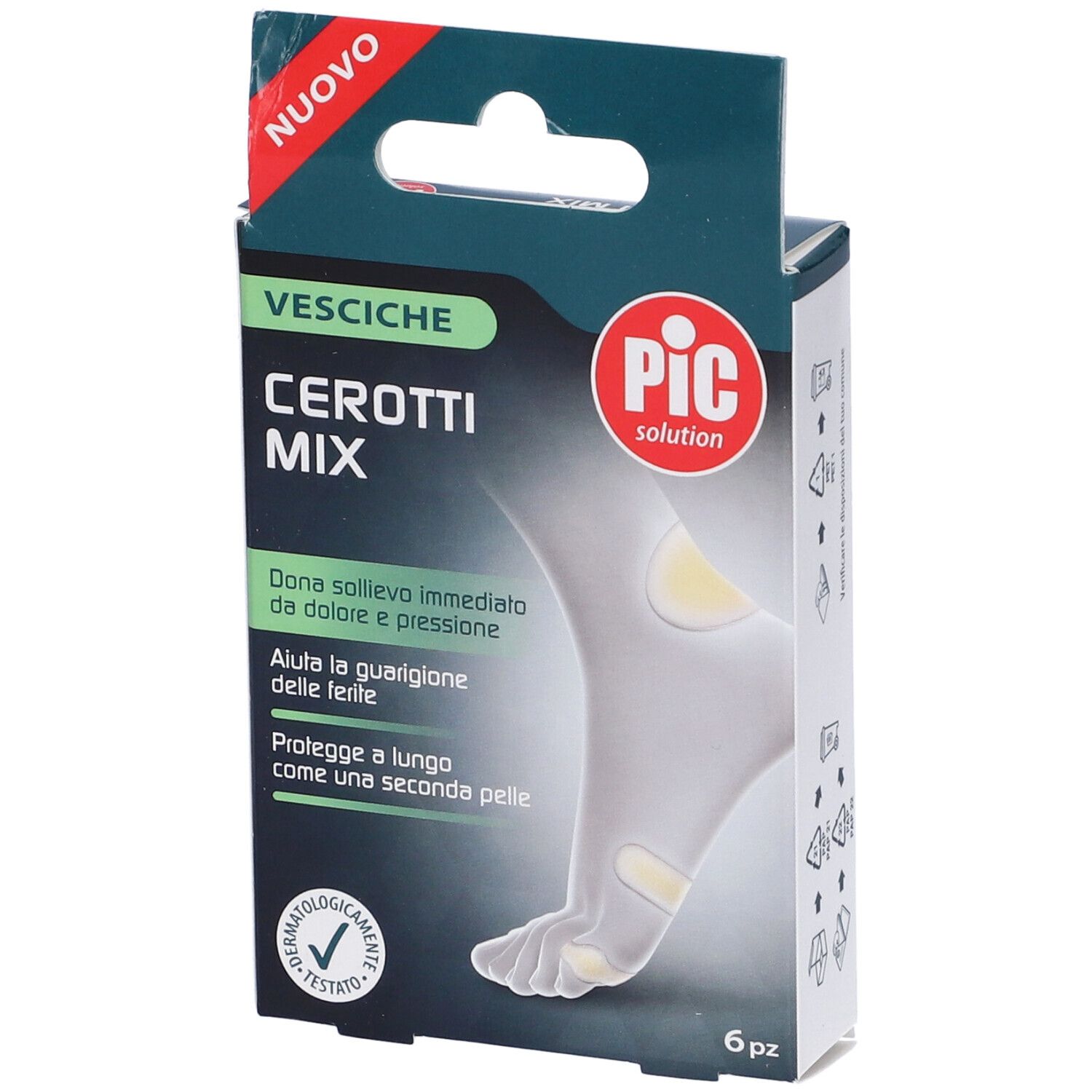 PIC Cerotti Mix Vesciche 3 Formati 6 pz Cerotto