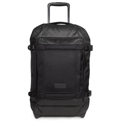 Reisetasche EASTPAK "TRANVERZ S", Gr. B/H/T: 33cm x 51cm x 25cm, schwarz, Polyester, Taschen, mit 2 Rollen, enthält recyceltes Material (Global Recycled Standard) Image
