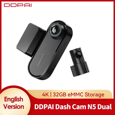 DDPAI N5 Dual Front and Rear 4K Ultra HD Resolution Dash Camera