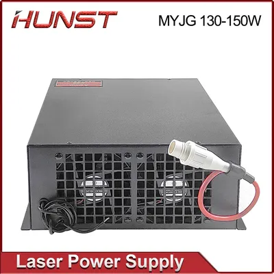 Hunst 130w CO2 Laser Power Supply MYJG-150W Suitable For 130~150w CO2 Engrag And Cutting Machine