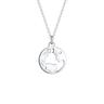 Elli - globo del globo terrestre wanderlust viaggi in argento sterling 925 Collane 1 pieces female