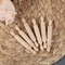 6 pz/set 1:12 Miniature di case delle bambole Mattarello in legno Modello Accessori da cucina