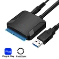 Di alta Qualità USB 3.0 a SATA Convertitore Dell'adattatore del Cavo 5Gbps per 2.5 3.5 Del Computer Portatile Hard Disk Drive SATA HDD SDD DVD CD-ROM DVD-ROM