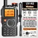 Baofeng UV-K6 Air Band Walkie Talkie Frequenza di copia wireless Multi Band Type-C Portatile UHF VHF a lungo raggio UV5R Radioamatore bidirezionale