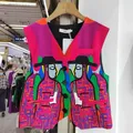2023 New S Source Guangjin Ougen gilet in raso stile cinese canotta piccola tendenza donna gilet donna