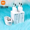 Xiaomi Caricatore UE Adattatore di alimentazione a ricarica rapida da 22,5 W per Redmi 8 9 10 redmi note 7 8 9 9s xiaomi 6 8 9 9s poco M3