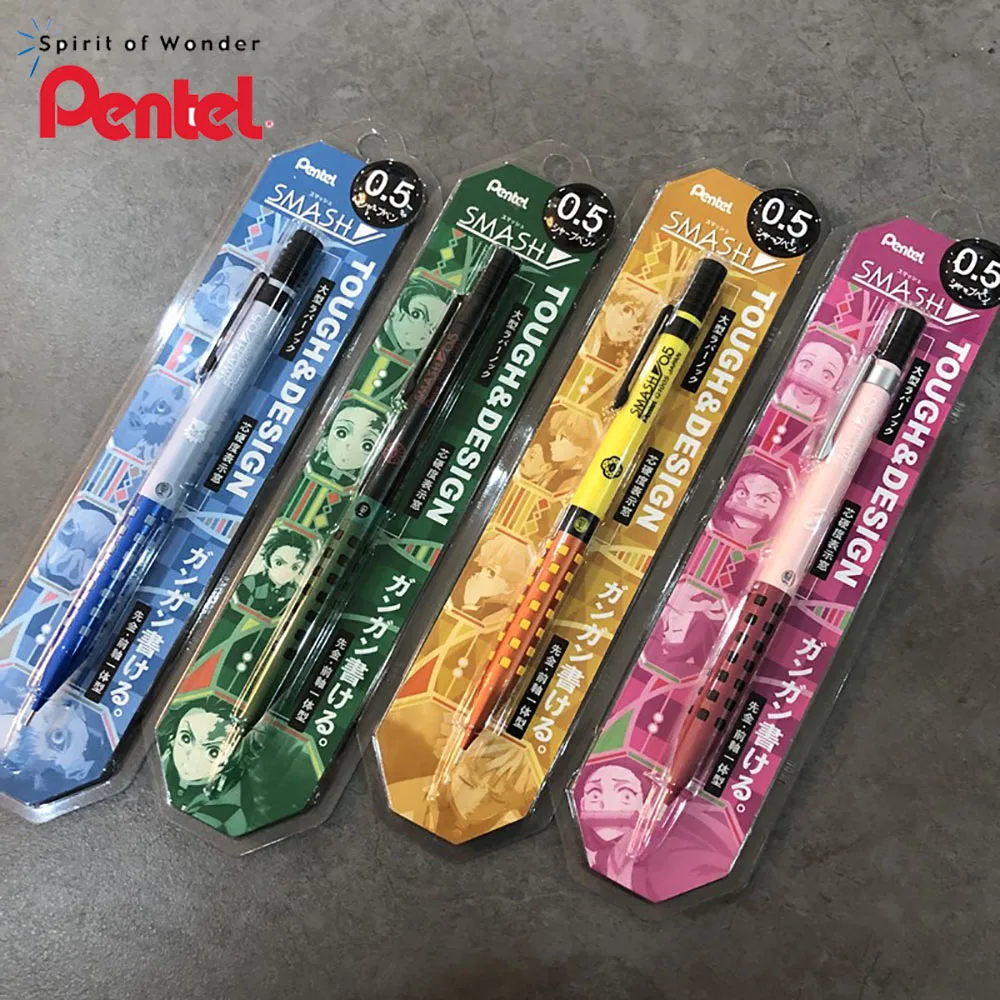 Japan Stationery Pentel Mechanical Pencils Art Supplies Office Accessories Q1005 Limited Student School Office Supplies