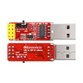 Driver CH340C Modulo adattatore da USB a ESP8266 ESP-01 Prog ESP-01S programmatore downloader Modulo scheda adattatore WIFI