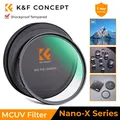 K & F Concept filtro Nano X MCUV filtro obiettivo fotocamera in vetro temperato Multi-rivestito per