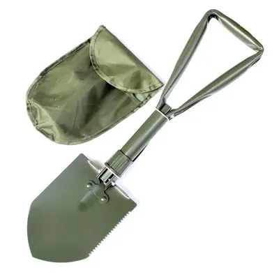 Multifunctional folding shovel sapper shovel large military green car shovel outdoor digging wild vegetables