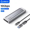 ORICO Custodia SSD M.2 da 1,8" Custodia SSD ABS in lega di alluminio da 4/8 TB 10 Gbps M.2 NVMe a USB Adattatore Supporto UASP